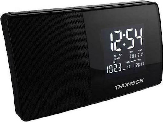 Thomson Επιτραπέζιο Ψηφιακό Ρολόι με Ξυπνητήρι & Ραδιόφωνο 134808
