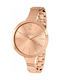 Jacques Lemans Uhr mit Rose Gold Metallarmband LP-115G