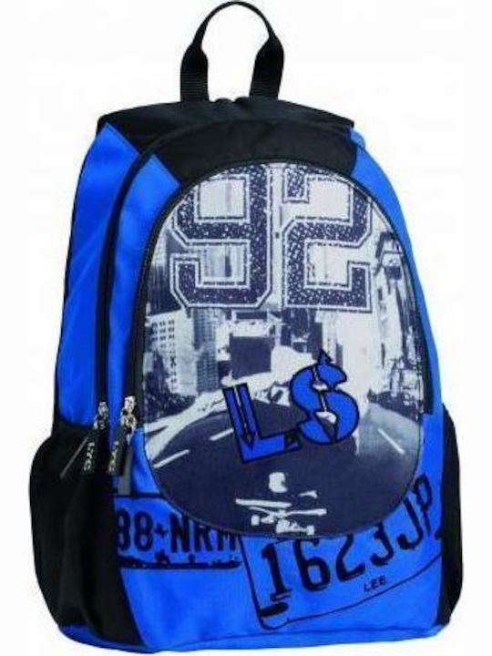 Lyc Sac Skyfalls School Bag Backpack Elementary, Elementary in Blue color