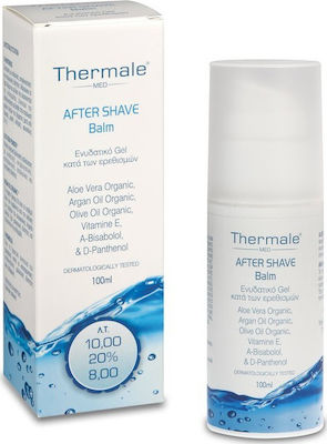 Thermale After Shave Balm Aloe Vera & Λάδι Ελιάς για Ευαίσθητες Επιδερμίδες με Αλόη 100ml