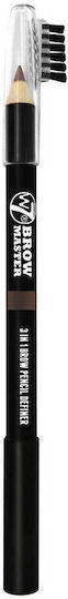 W7 Cosmetics Brow Master 3-in-1 Eyebrow Pencil Brown