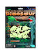 4M Kids 3D Glow-in-the-Dark Wall Sticker Dinosaurs 8pcs