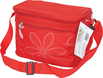 Escape Ισοθερμική Τσάντα Ώμου 5 Λίτρων Κόκκινη Μ22 x Π14 x Υ16.5εκ.
