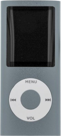 MP4-418 MP4 Player (8GB) cu ecran TFT 1.8" Argintiu