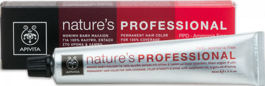 Apivita Nature's Professional Βαφή Μαλλιών Χωρίς Αμμωνία 8.35 Ξανθό Ανοιχτό Μελί Ακαζού 50ml