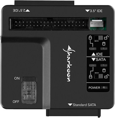Sharkoon DriveLink Combo USB3.0 Hard Drive Docking Station IDE/SATA 2.5" / 3.5" with Connection USB 3.0