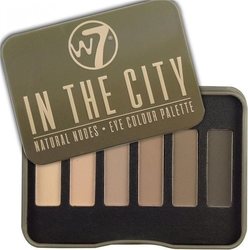 W7 Cosmetics In The City Eye Shadow Palette in Solid Form Natural Nudes 7gr