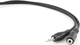 Cablexpert Καλώδιο Ήχου 3.5mm male - 3.5mm female Μαύρο 1.5m CCA-423