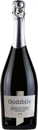 Godible Κρασί Superiore Prosecco Λευκό Ξηρό Αφρώδες 750ml