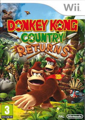 donkey kong country returns wii controls