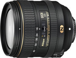 Nikon Crop Φωτογραφικός Φακός AF-S DX Nikkor 16-80mm f/2.8-4E ED VR Standard Zoom για Nikon F Mount Black