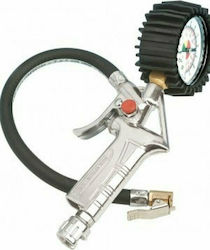 Fratelli Ghiotto Air Pressure Gauge with Tyre Inflator Pistol 12bar 27G