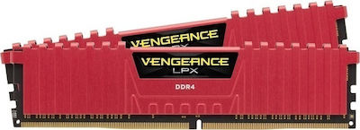Corsair Vengeance LPX 16ГБ DDR4 RAM с 2 модула (2x8GB) и Скорост 2133 за Настолен компютър