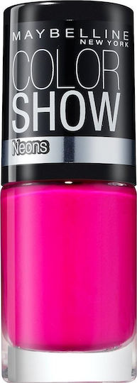 Maybelline Colorshow Neon Гланцов Лак За Нокти Розов 7ml