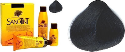 Sanotint Classic Set Hair Dye no Ammonia 17 Black Blue 125ml