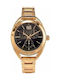 Visetti Uhr mit Gold Metallarmband TI-794GB