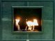 Warm Granite Επιτοίχιο Τζάκι Βιοαιθανόλης Εσωτερικού Χώρου Μαύρο 80x22x64cm
