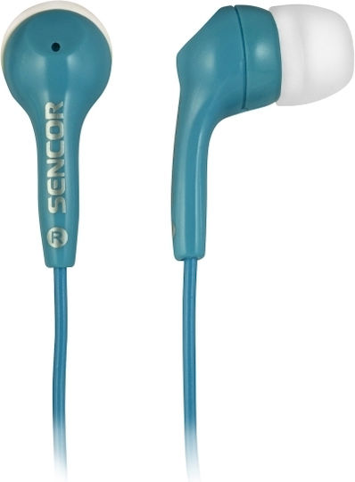 Sencor Ακουστικά Ψείρες In Ear SEP 120 Τιρκουάζ