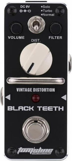 Tomsline Black Teeth Vintage Distortion ABT3 Πετάλι Distortion Ηλεκτρικής Κιθάρας