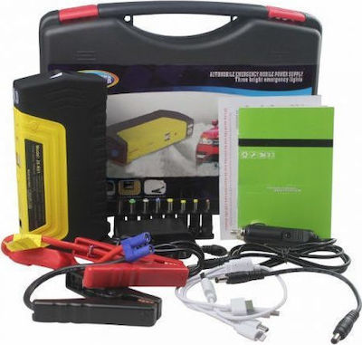 TM15 Portable Car Battery Starter 12V with Flashlight, Power Bank and USB