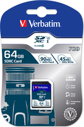 Verbatim Pro SDXC 64GB Clasa 10 U3 UHS-I