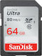 Sandisk Ultra SDXC 64GB Class 10 UHS-I