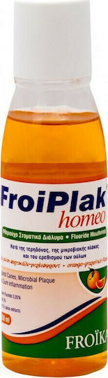 Froika Froiplak Homeo Orange-Grapefruit Στοματικό Διάλυμα για την Ουλίτιδα & κατά της Πλάκας 250ml