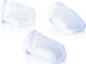 Nuby Fabric Baby Food Accessory Nibbler for 10+ months 3pcs White