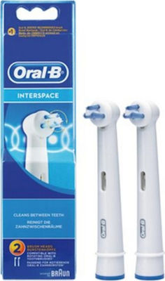 Oral-B Interspace Electric Toothbrush Replacement Heads 853893 2pcs