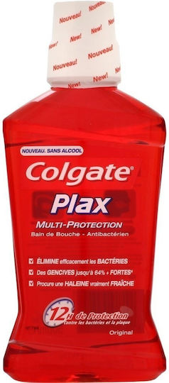 Colgate Plax Original Στοματικό Διάλυμα Καθημερινής Προστασίας κατά της Πλάκας & της Κακοσμίας 500ml