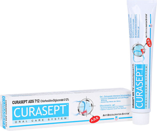 Curasept ADS 712 Pastă de dinți pentru Placă și Parodontită 75ml