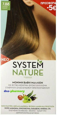 Sant' Angelica System Nature Set Vopsea de Păr fără amoniac 7.88 Cacao blond 60ml