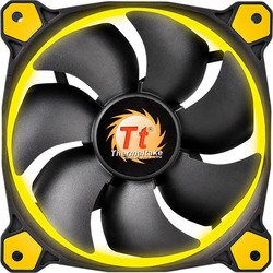 Thermaltake Riing 14 LED Yellow Case Fan 140mm με Κίτρινο Φωτισμό και Σύνδεση 3-Pin