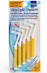 Intermed Chlorhexil Interdental Brushes with Handle 0.7mm Yellow 5pcs