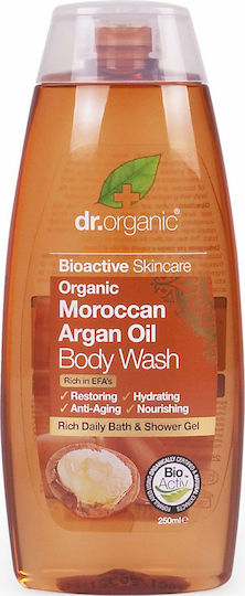 Dr.Organic Moroccan Argan Oil Bubble Bath Gel for Nourishing 250ml