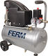 Ferm Single-Phase Air Compressors 93dB with Power 1.5hp and Airtank 24lt