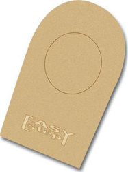 Easy Step Foot Care Leather Insoles for Heel 2 Pieces
