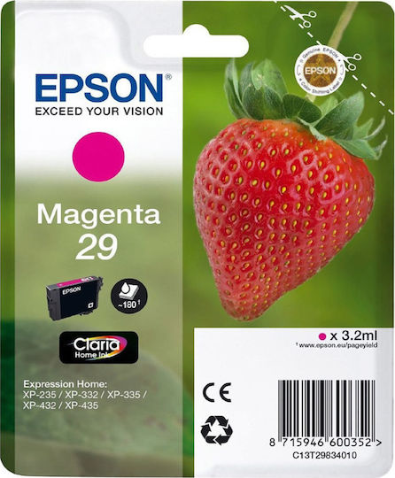 Epson 29 Original InkJet Printer Ink Magenta (C13T29834010 C13T29834012)