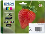 Epson 29XL Gelb / Cyan / Magenta / Schwarz (C13T29964010 C13T29964012)