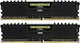 Corsair Vengeance LPX 8GB DDR4 RAM cu 2 module (2x4GB) și Viteză 2133 pentru Desktop