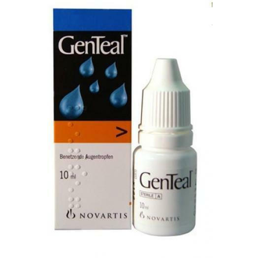 Alcon GenTeal Drops Lubricant Eye Gel Mild to Moderate 10ml Skroutz.gr
