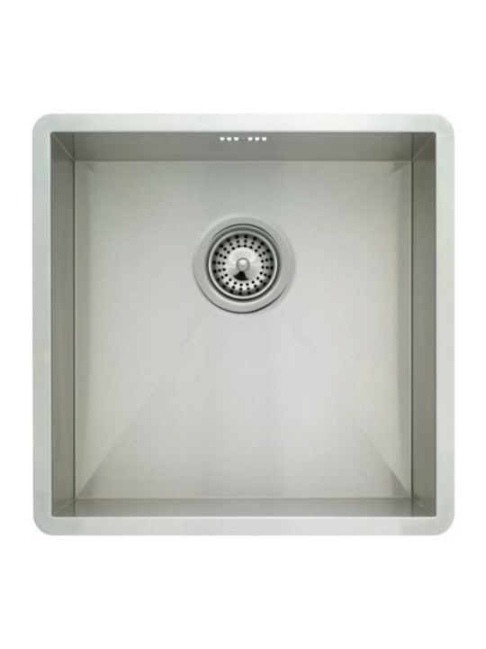 Macart Quattro Undermount Sink Inox Satin W45xD40cm Silver