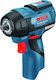 Bosch GDS 12V-115 Impact Wrench Battery 12V Solo with Socket 3/8"