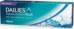 Dailies Aquacomfort Plus Multifocal 30 Ημερήσιοι Πολυεστιακοί Φακοί Επαφής Υδρογέλης