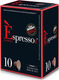 Caffe Vergnano 1882 Κάψουλες Espresso Cremoso Cremoso Συμβατές με Μηχανή Nespresso 10caps