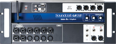 Soundcraft Ui16 Ψηφιακή Κονσόλα 16 Καναλιών με Phantom Power & 12 Εισόδους XLR