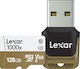 Lexar Professional 1000x microSDXC 128GB Class 10 U3 UHS-II με USB Reader