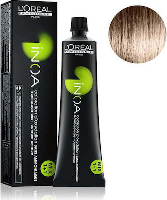 L'Oreal Professionnel Inoa Vopsea de Păr fără amoniac 7.34 Blond Doré Bronze 60ml