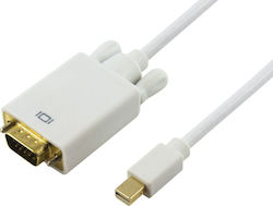 Powertech CAB-DP013 mini DP Male - VGA male 3m