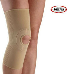 Johns 12382 Elastic Knee Brace with Hole Beige